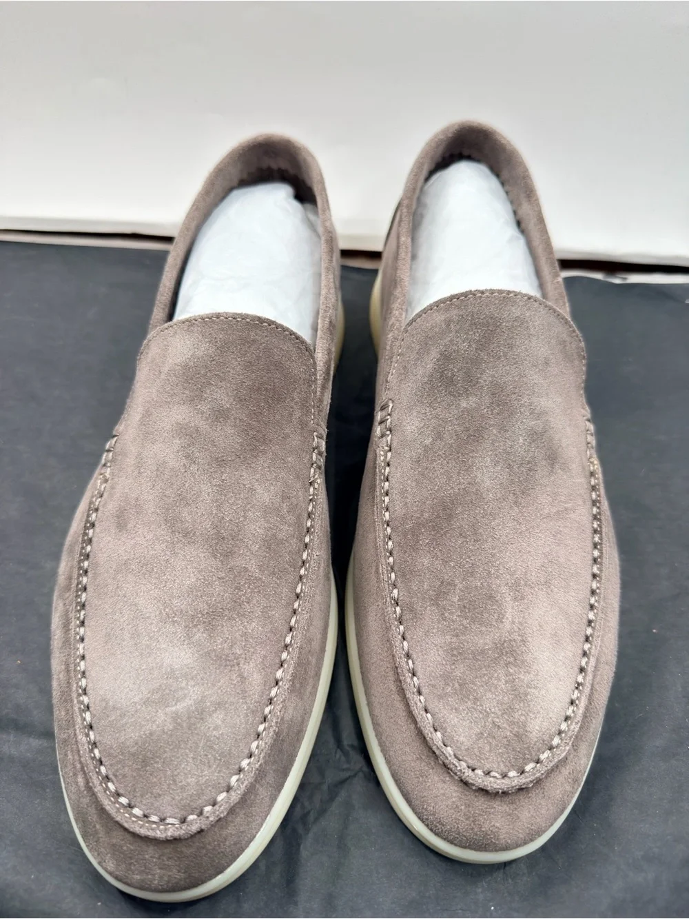 NIB Miramonti Light Dune Loafers